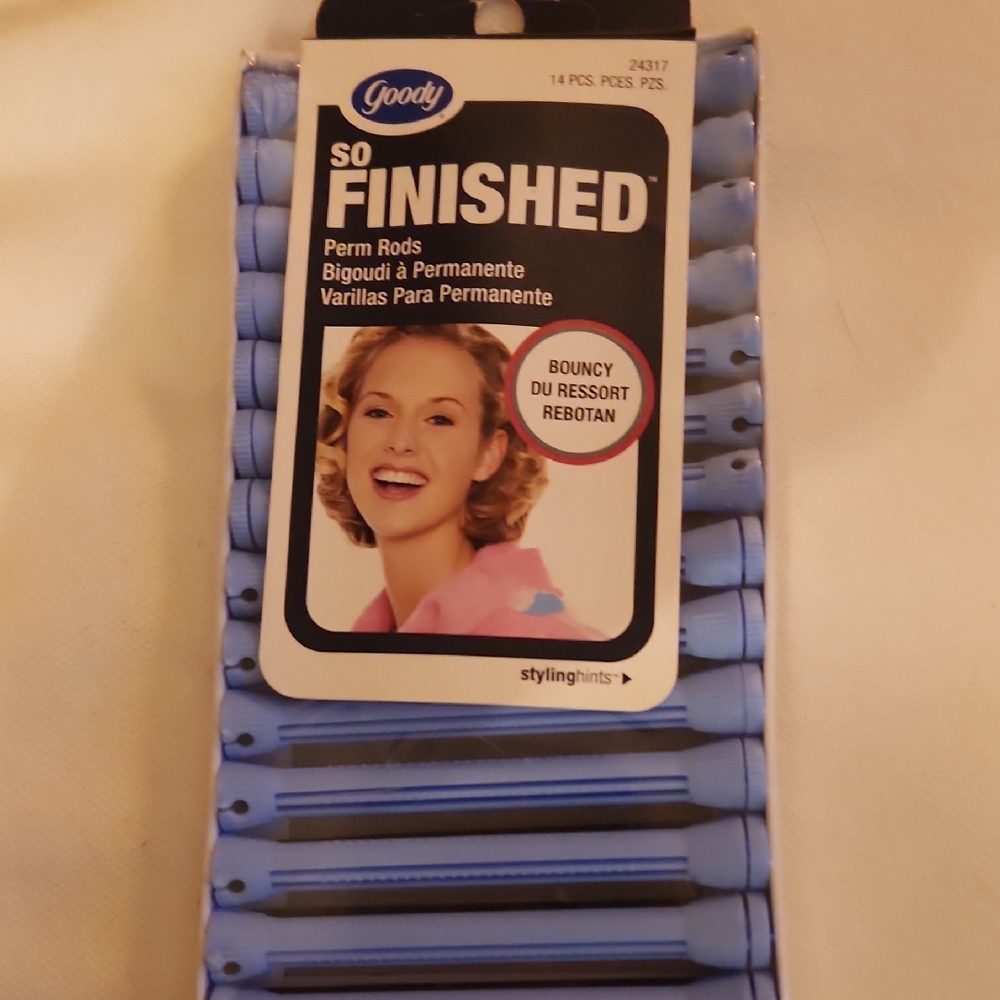 So Finished Blue Perm Rods